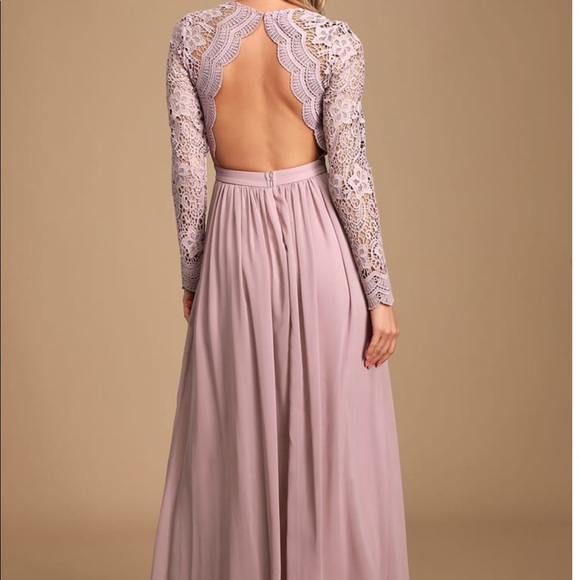 Lulus Awaken My Love Dusty Dress SOLD - Picture 2 of 11